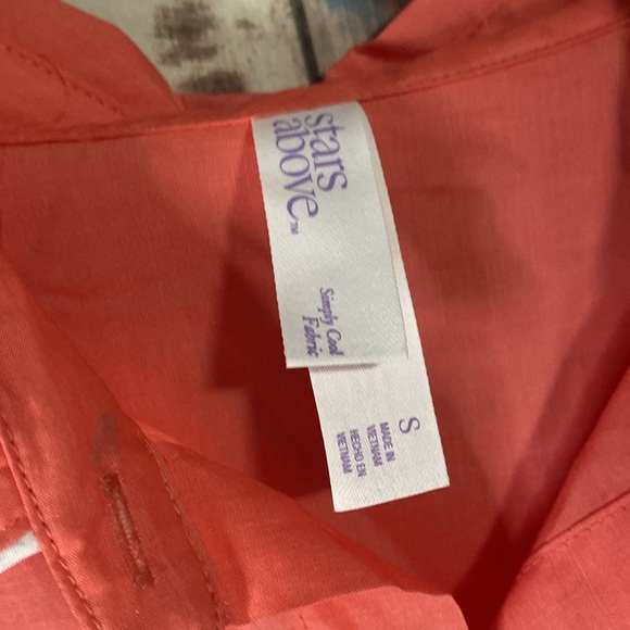 Stars above Lyocell button down pj top - Picture 14 of 16